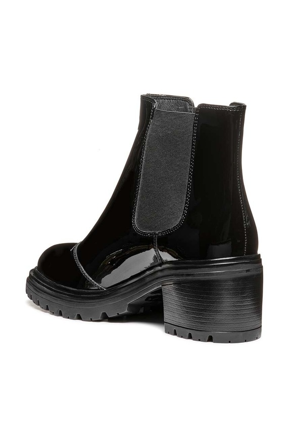 Geox cizme de piele D DAMIANA negru D46QCF.066NH.C9999