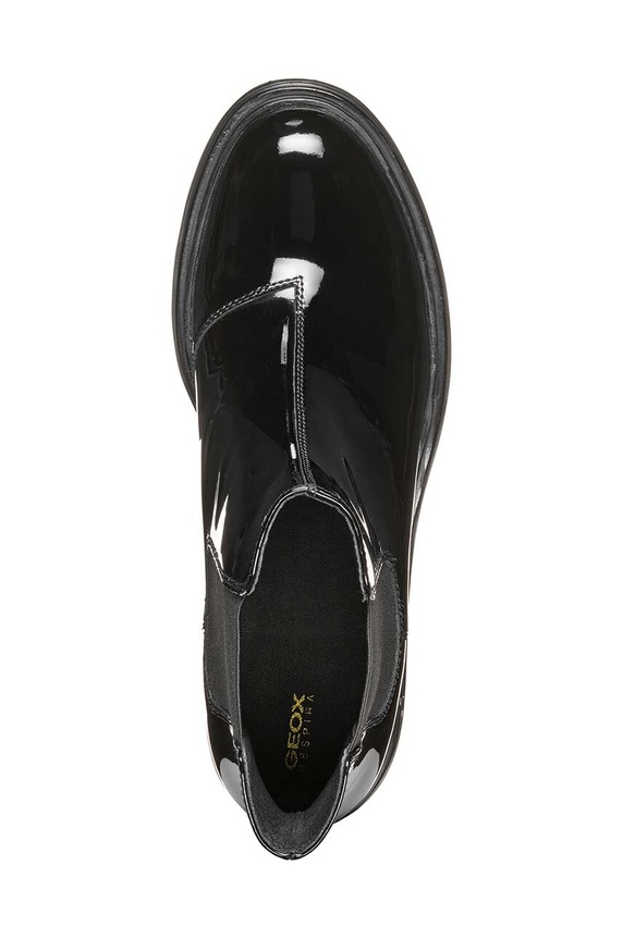 Geox cizme de piele D DAMIANA D46QCF.066NH.C9999 negru