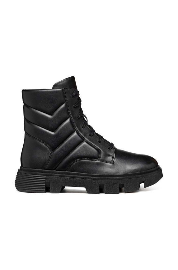 Geox botine D VILDE cu snur negru D46UAA.0TUBC.C9999