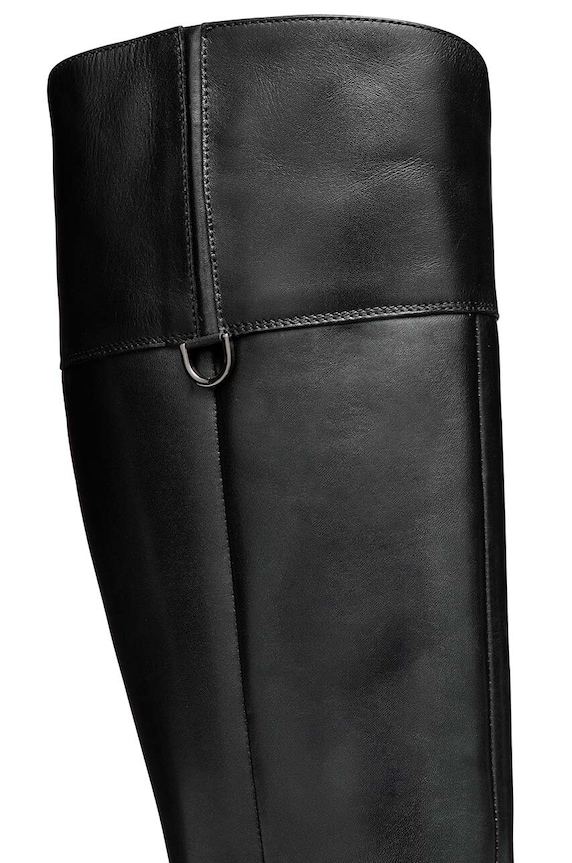 Δερμάτινες μπότες Geox D NEW ASHEEL D46FSA.00043.C9999