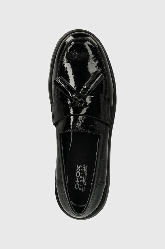 Geox mocasini de piele D ARLARA negru D04LCA.00067.C9999