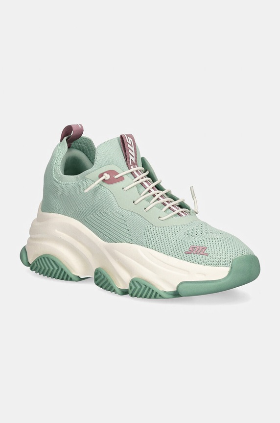 Tenisky Steve Madden Vault 1 textilný zelená SM11003287.SAGE