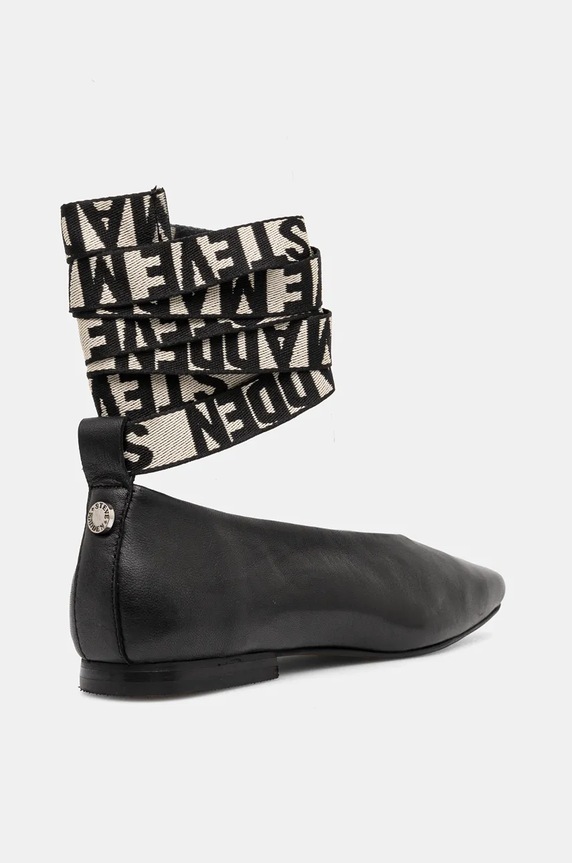 Obutev Usnjene balerinke Steve Madden Fosse SM11003263.017 črna