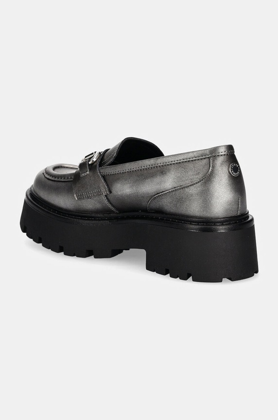 Încălțăminte Steve Madden mocasini Occupy SM11003276.PL2 argintiu