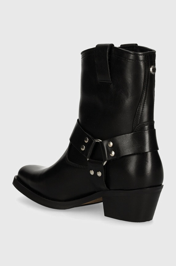 Obuća Kožne kaubojske čizme Steve Madden Quintana SM11003295.017 crna