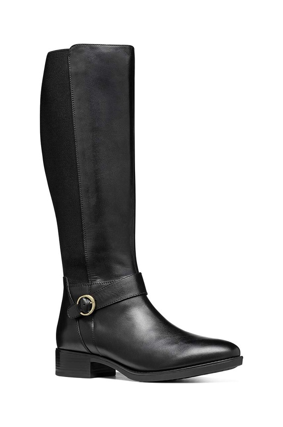 Μπότες Geox D FELICITY D46G1C.043NH.C9999 μαύρο AW24