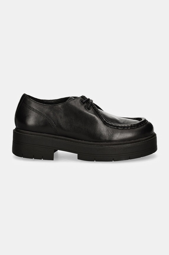 Geox pantofi de piele D SPHERICA EC7 D46VDB.00043.C9999 negru AW24