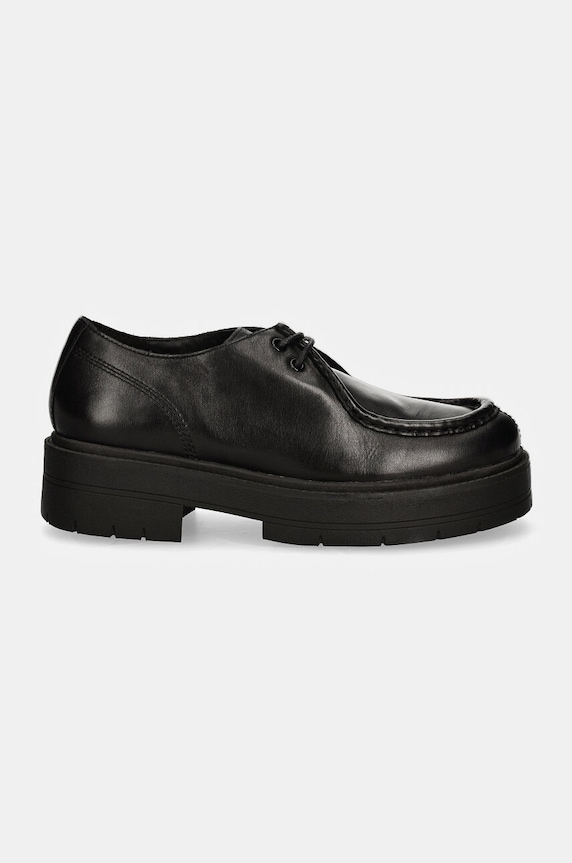Geox pantofi de piele D SPHERICA EC7 D46VDB.00043.C9999 negru AW24