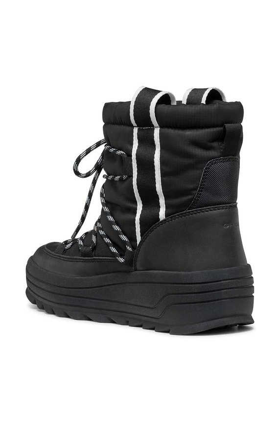 Snežke Geox D MILLEINY B ABX D46WNA.0FUME.C9999 črna