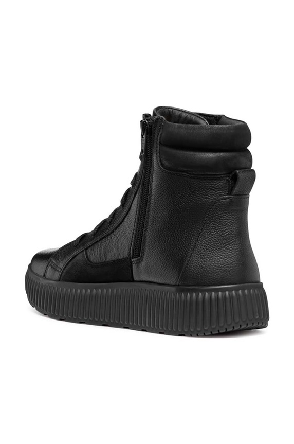 Δερμάτινες μπότες Geox D GRAISY μαύρο D46XFF.046LT.C9999