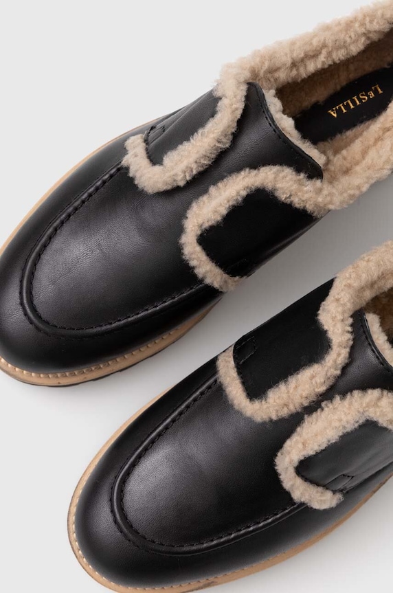 Кожени половинки обувки Le Silla Yacht 5182T020M1MMCHI449 черен