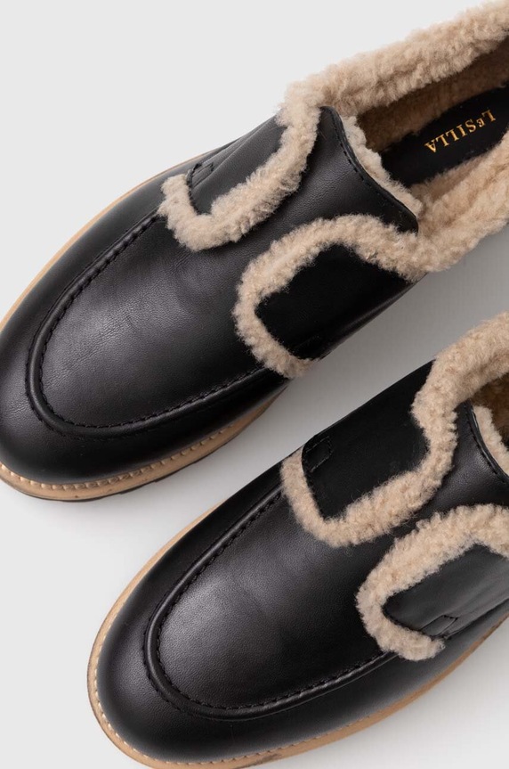 Кожени половинки обувки Le Silla Yacht 5182T020M1MMCHI449 черен