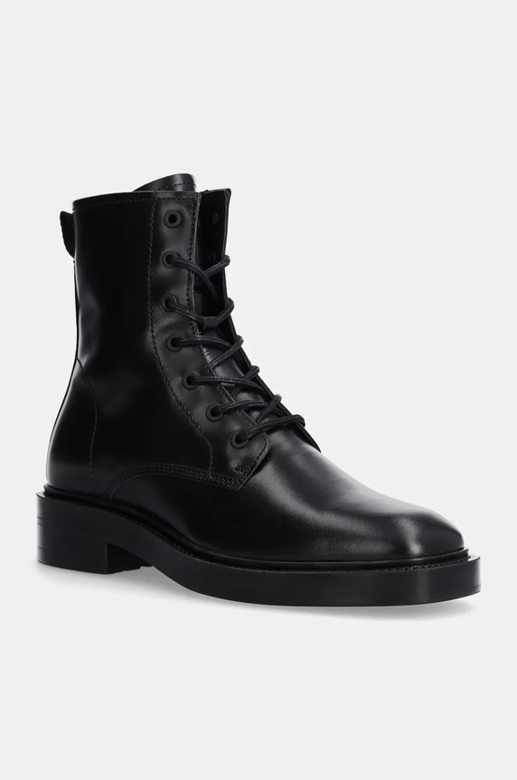 Кожени кубинки Gant Fallwi гладка кожа черен 29541769.G00