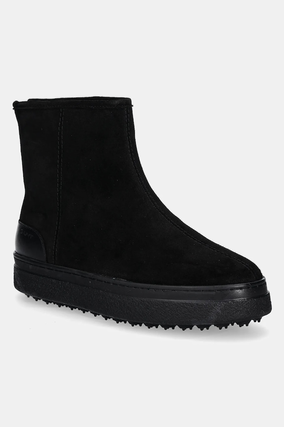 Gant cizme din piele intoarsa Snowhill izolat negru 29543783.G00