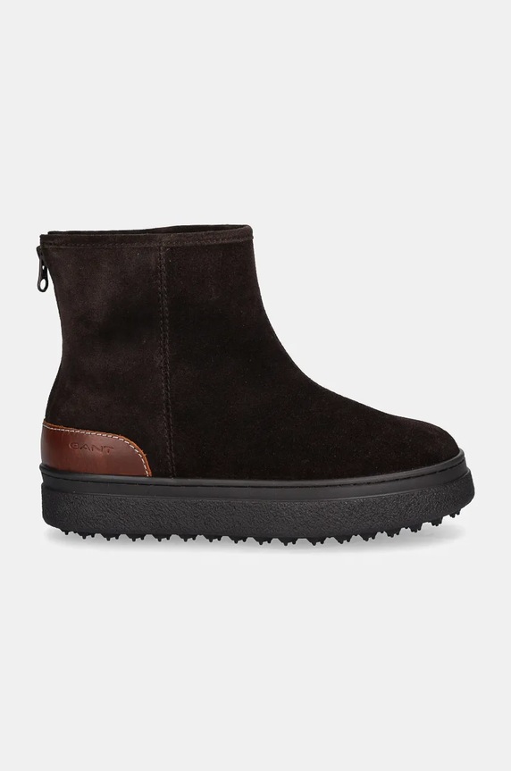 Gant śniegowce zamszowe Snowhill 29543783.G399 brązowy AW24