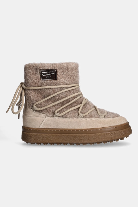 Gant velúr hócipő Snowhill 29548782.G24 bézs AW24