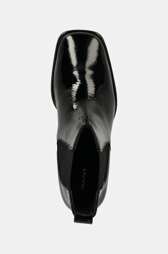 Gant ghete chelsea de piele Gwenety negru 29551776.G00
