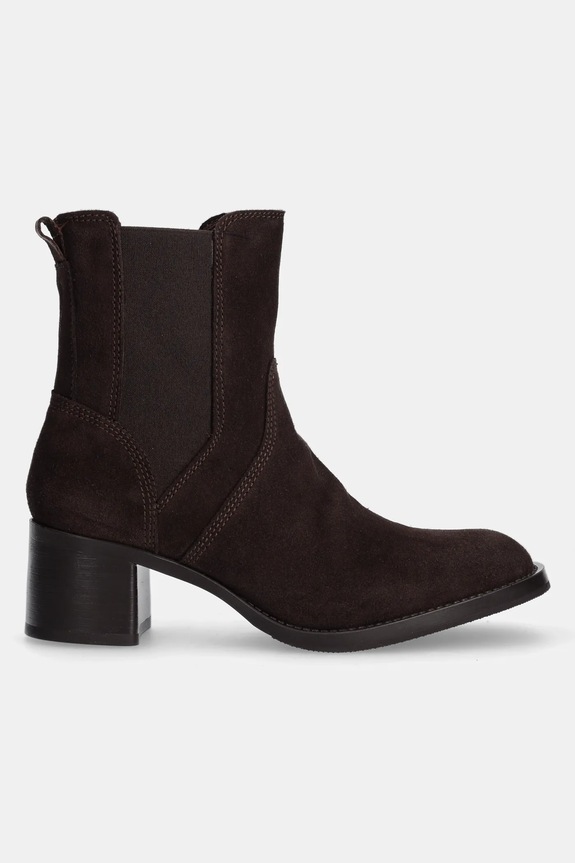 Gant magasszárú cipő velúrból Workdale 29553797.G46 barna AW24