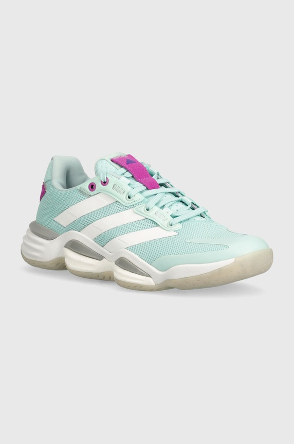 Sálové boty adidas Performance Stabil 16 textilní tyrkysová IE3586