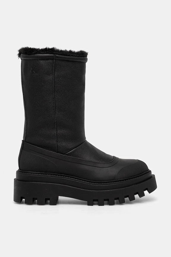 Členkové topánky Calvin Klein Jeans FLATFORM CHELSEA BOOT PADDED YW0YW01558 čierna NC24