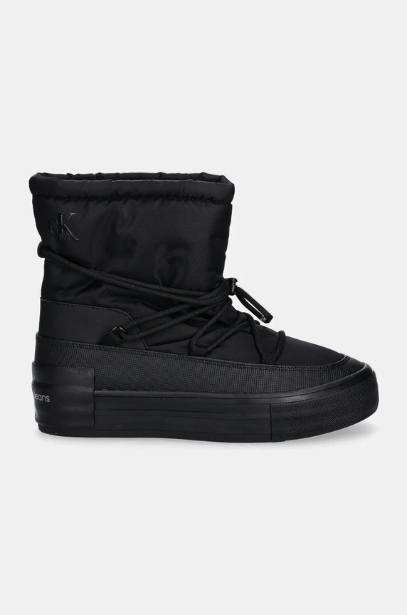Апрески Calvin Klein Jeans VULC FLATFORM SNOW BOOT WN YW0YW01591 черен NC24