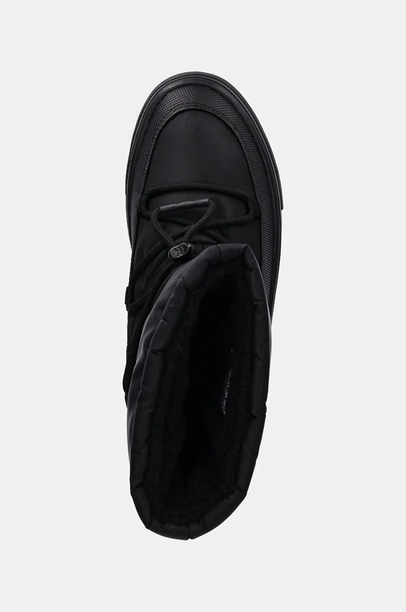 Апрески Calvin Klein Jeans VULC FLATFORM SNOW BOOT WN черен YW0YW01591