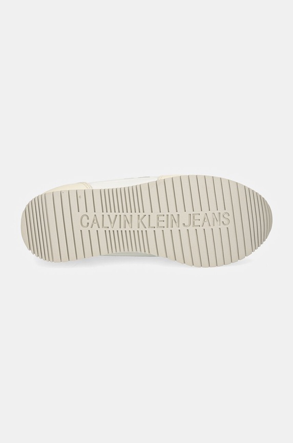 Calvin Klein Jeans sneakersy RUNNER SOCK LACEUP ML LTH YW0YW01616 biały