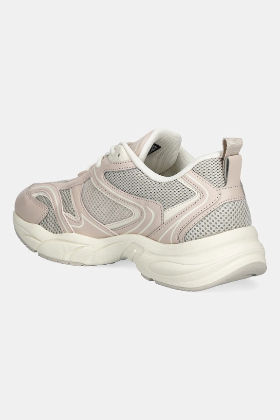 Boty Sneakers boty Calvin Klein Jeans RETRO TENNIS MESH ML YW0YW01807 béžová