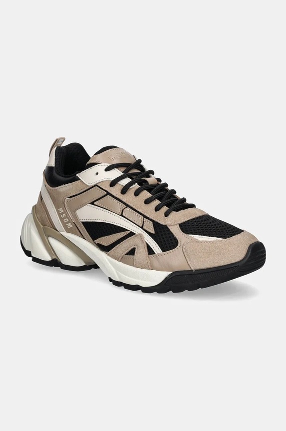 MSGM sneakers piele întoarsă bej 3741MDS301.914.98