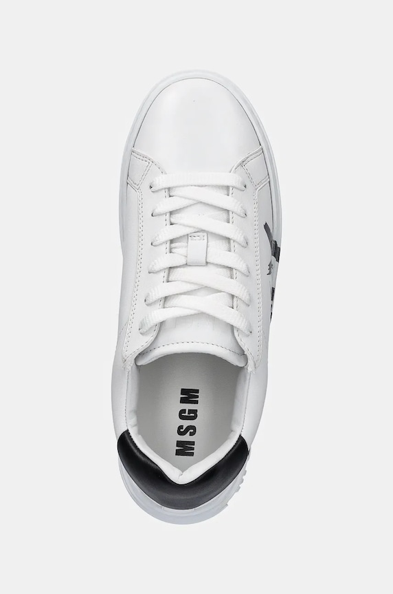 Kožne tenisice MSGM bijela 3741MDS506.924.01