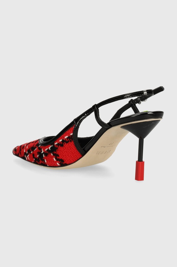 Παπούτσια Γόβες MSGM 3741MDS931.794.18 κόκκινο