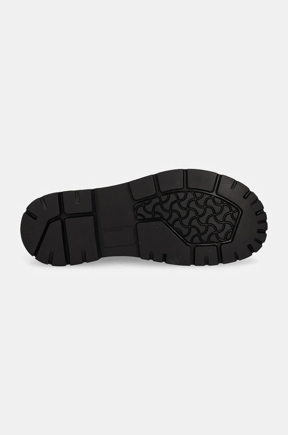 Kožené kotníkové boty Birkenstock Highwood Lace Mid 1028510 černá
