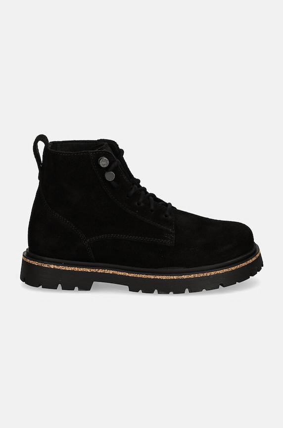 Birkenstock botki Highwood Lace Mid 1028893 czarny AW24