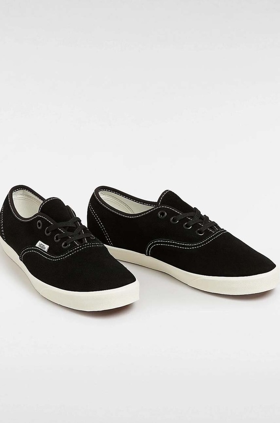 Vans tenisówki zamszowe Authentic Lowpro VN000D04BA21 czarny AW24