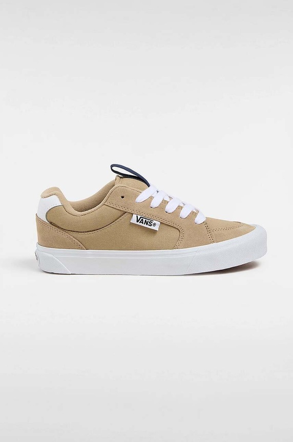 Πάνινα παπούτσια Vans Chukka Push δέρμα σαμουά μπεζ VN000CZW4MG1