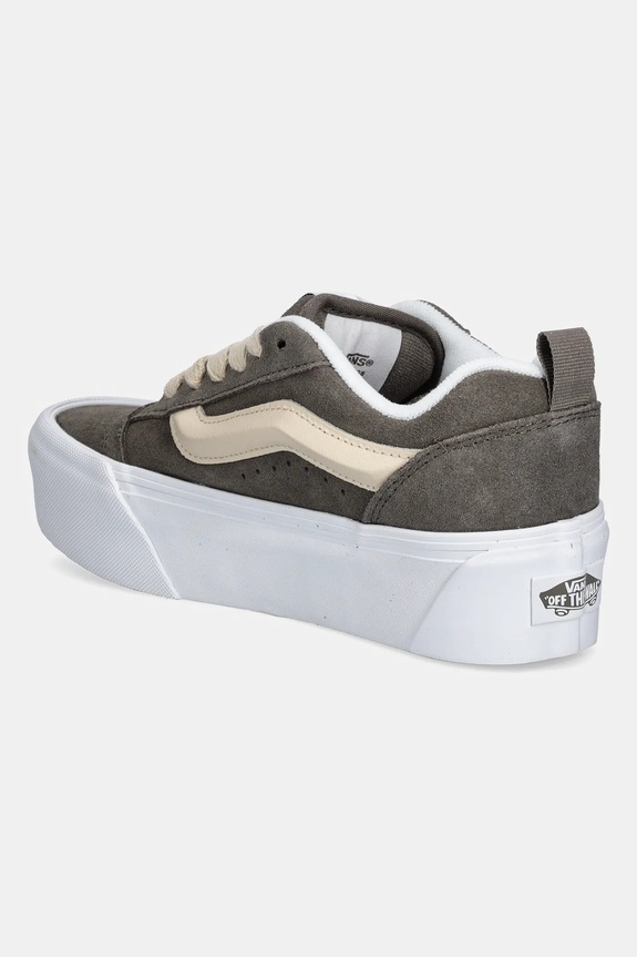 Boty Semišové tenisky Vans Knu Stack VN000CP69JC1 hnědá