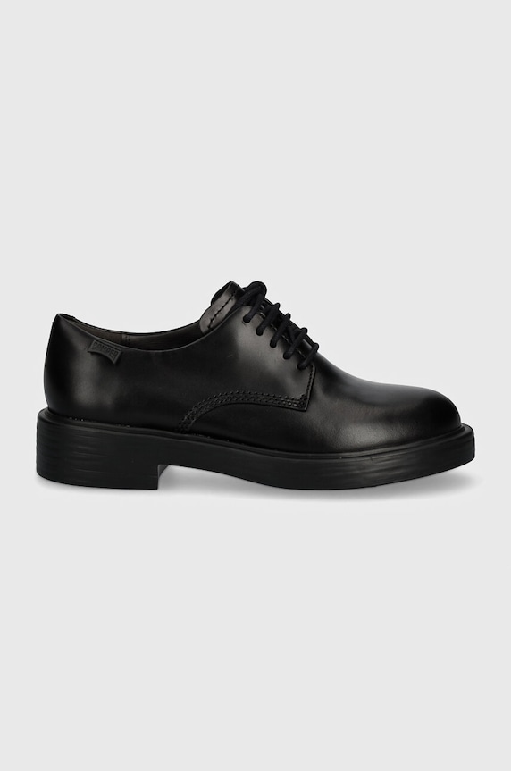 Kožené poltopánky Camper Dean K201684.001 čierna AW24