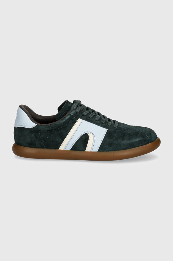 Kožené tenisky Camper Pelotas Soller K201608.005 zelená AW24