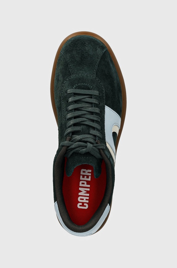 Kožené tenisky Camper Pelotas Soller zelená K201608.005