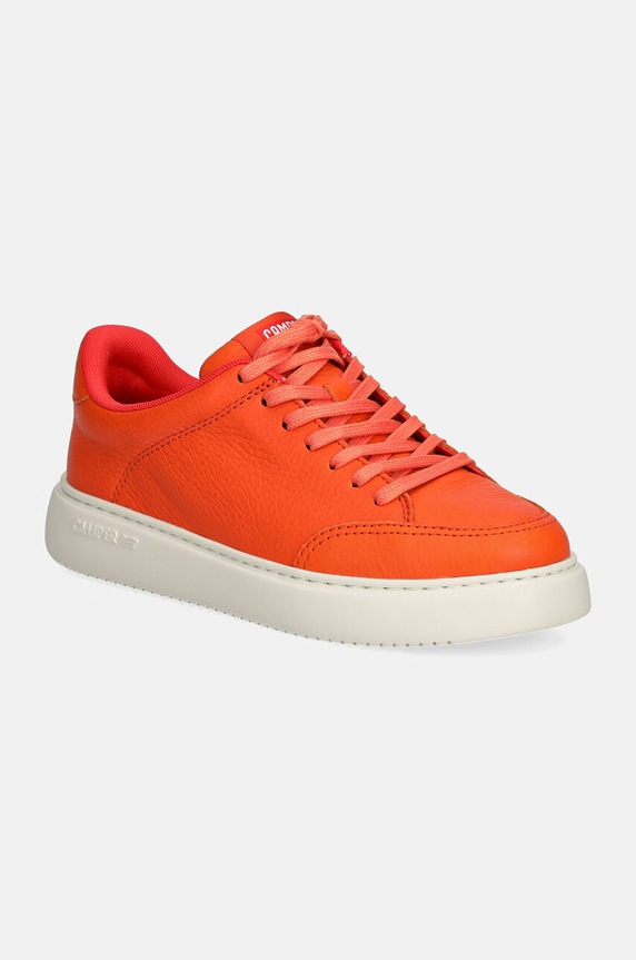 Camper sneakersy skórzane Runner K21 ultralekkie pomarańczowy K201438.025