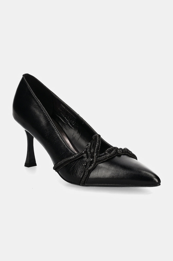 Γόβες Karl Lagerfeld SIENNA 5-8 cm μαύρο KL32724.1M0