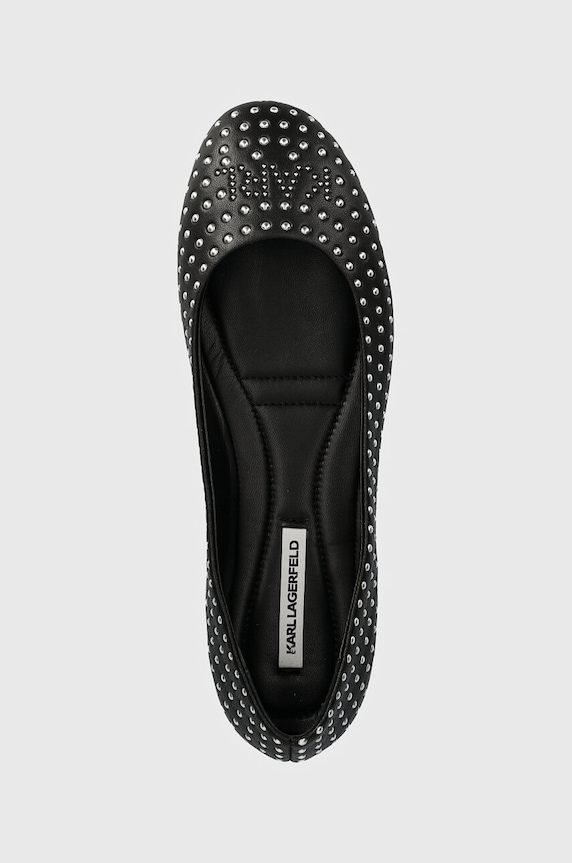 Балетки Karl Lagerfeld KARO чёрный KL40123.F0S