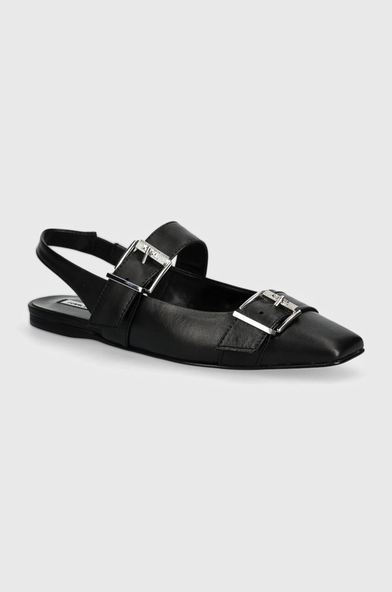 Karl Lagerfeld balerini de piele KONNIE piele negru KL40186.00S