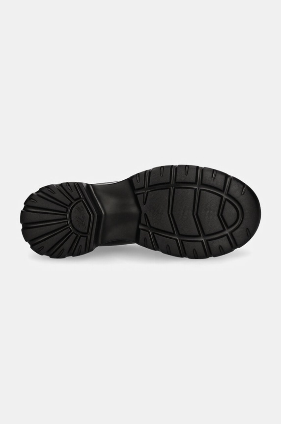 Kožené mokasíny Karl Lagerfeld PHOENIX KL42111.00S černá