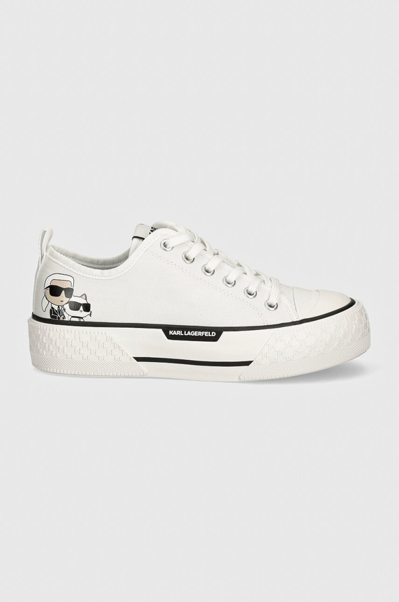 Tenisky Karl Lagerfeld KAMPUS MAX III KL60614.911 bílá AW24