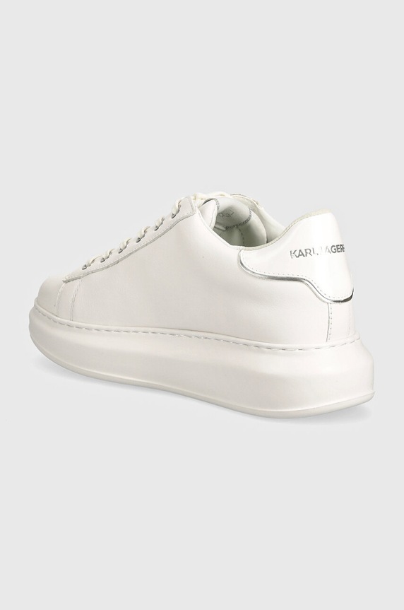 Obuv Kožené tenisky Karl Lagerfeld KAPRI KL62511A.01W biela