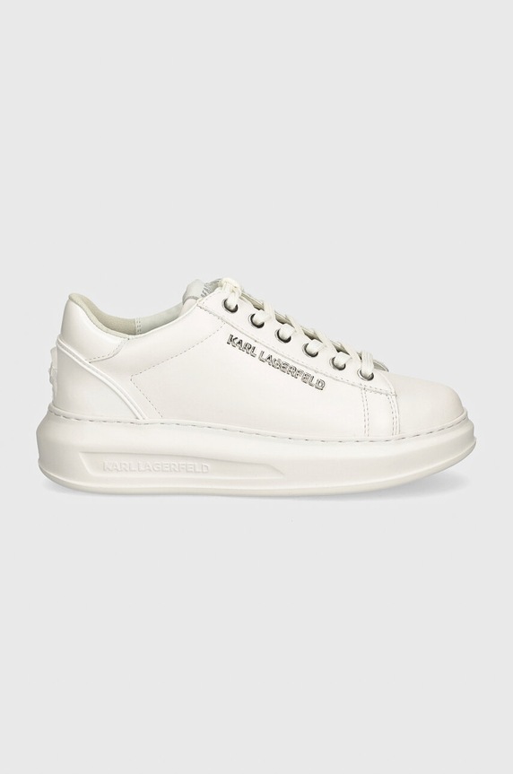 Kožené tenisky Karl Lagerfeld KAPRI KL62525N.01W biela AW24