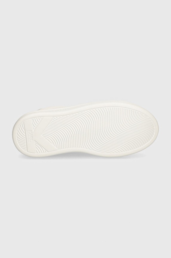 Kožené tenisky Karl Lagerfeld KAPRI KL62525N.01W biela