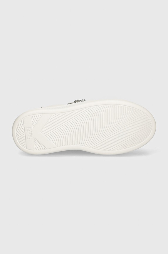 Karl Lagerfeld sneakersy skórzane KAPRI KL62527.01S biały