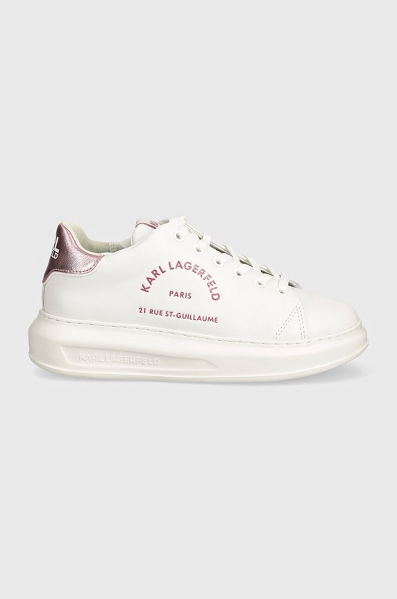 Karl Lagerfeld sneakers in pelle KAPRI KL62539F.11P bianco AW24